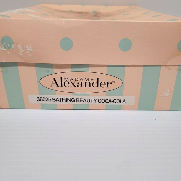 Madame Alexander 36025 Bathing Beauty 10'' Coca Cola 27/1000 New in Box w Damage - Picture 10 of 11